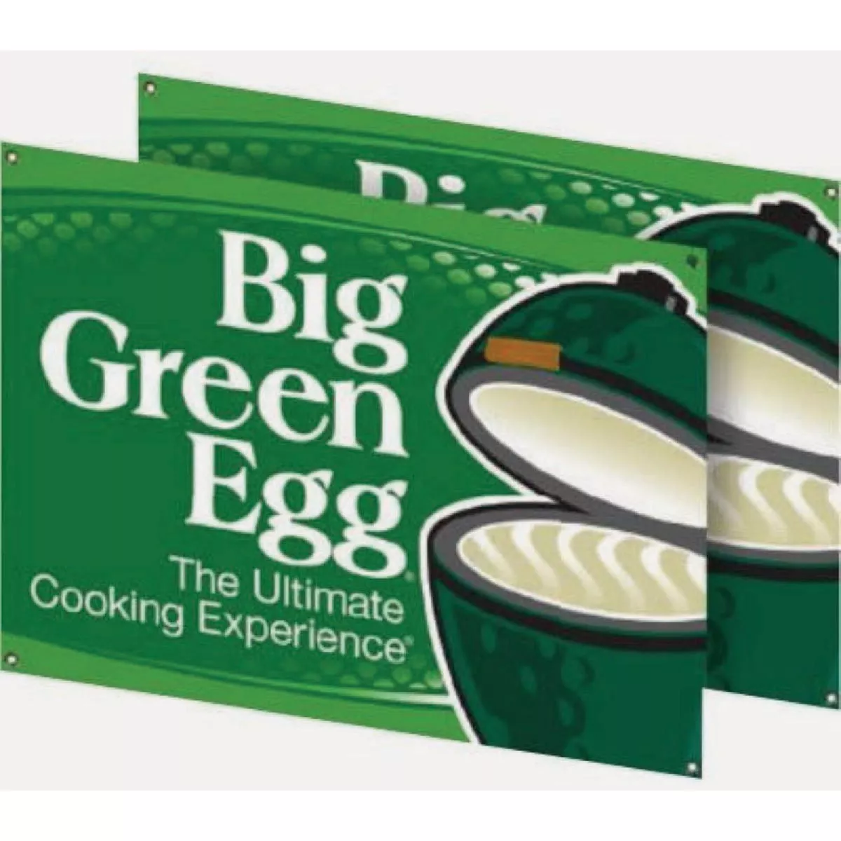 Big Green Egg Logo Outdoor Banner