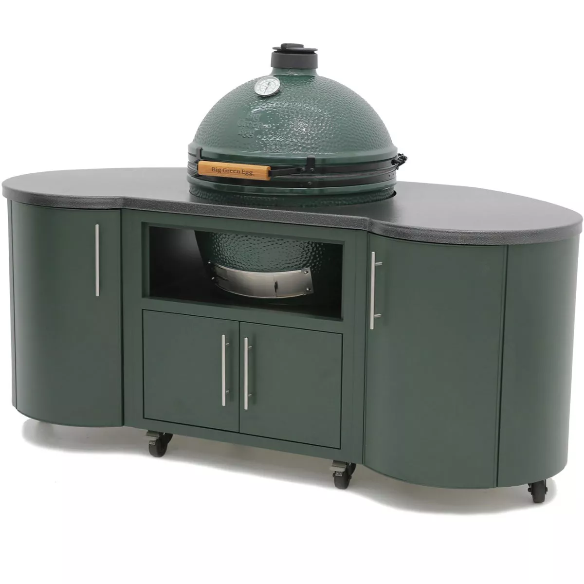 Big Green Egg 76 In. XL Egg Custom Aluminum Cooking Island