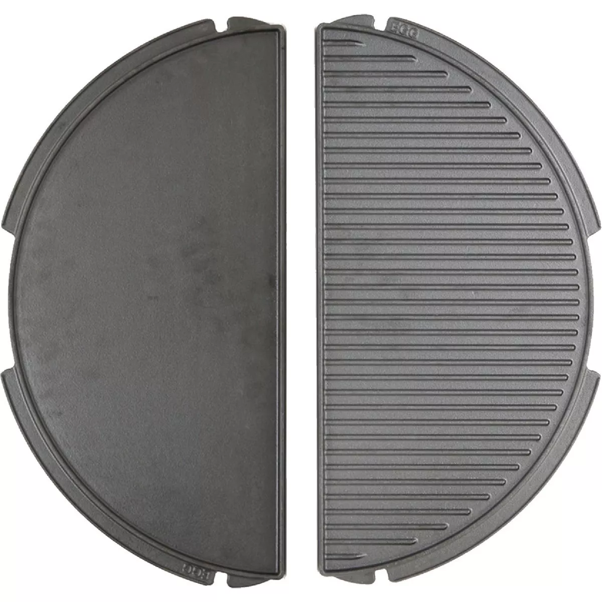 Big Green Egg XL & 2XL Half Moon Cast Iron Plancha Griddle