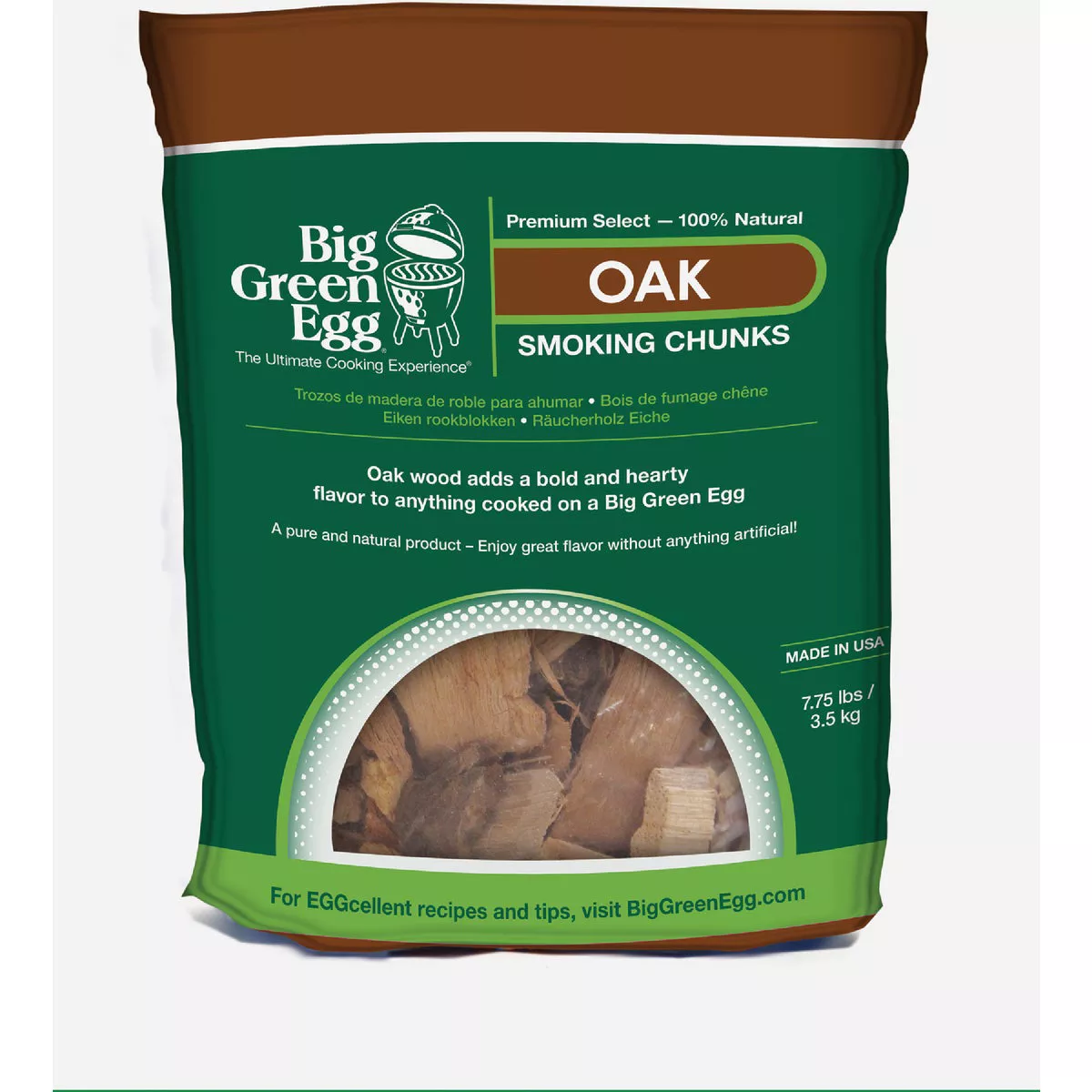 Big Green Egg 7.75 Lb. Oak Smoking Chips