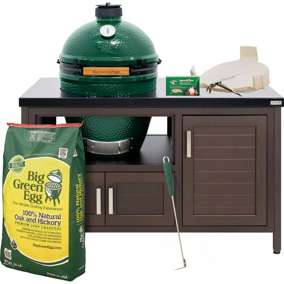 Big Green Egg 53 In. Modern Table for XL Egg