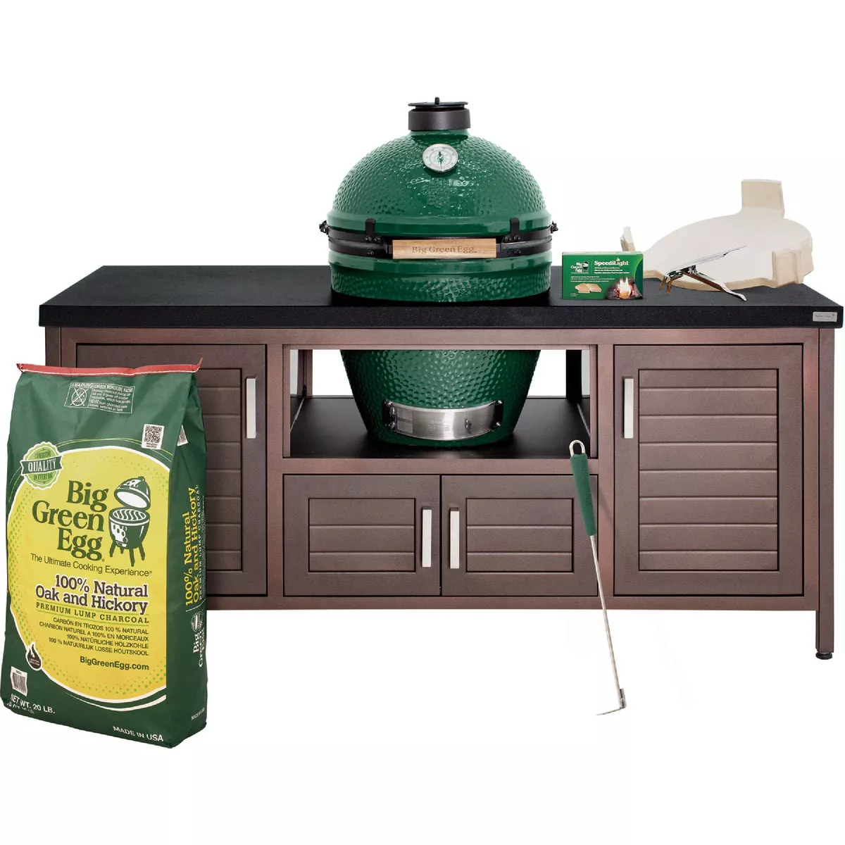 Big Green Egg 72 In. Modern Table for Large Egg