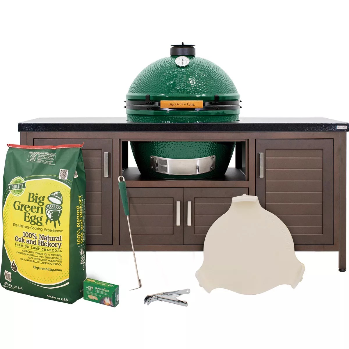 Big Green Egg 72 In. Modern Table for XL Egg