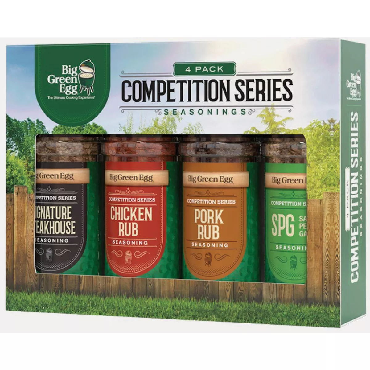 Big Green Egg Competition Series Seasonings (4-Pack)