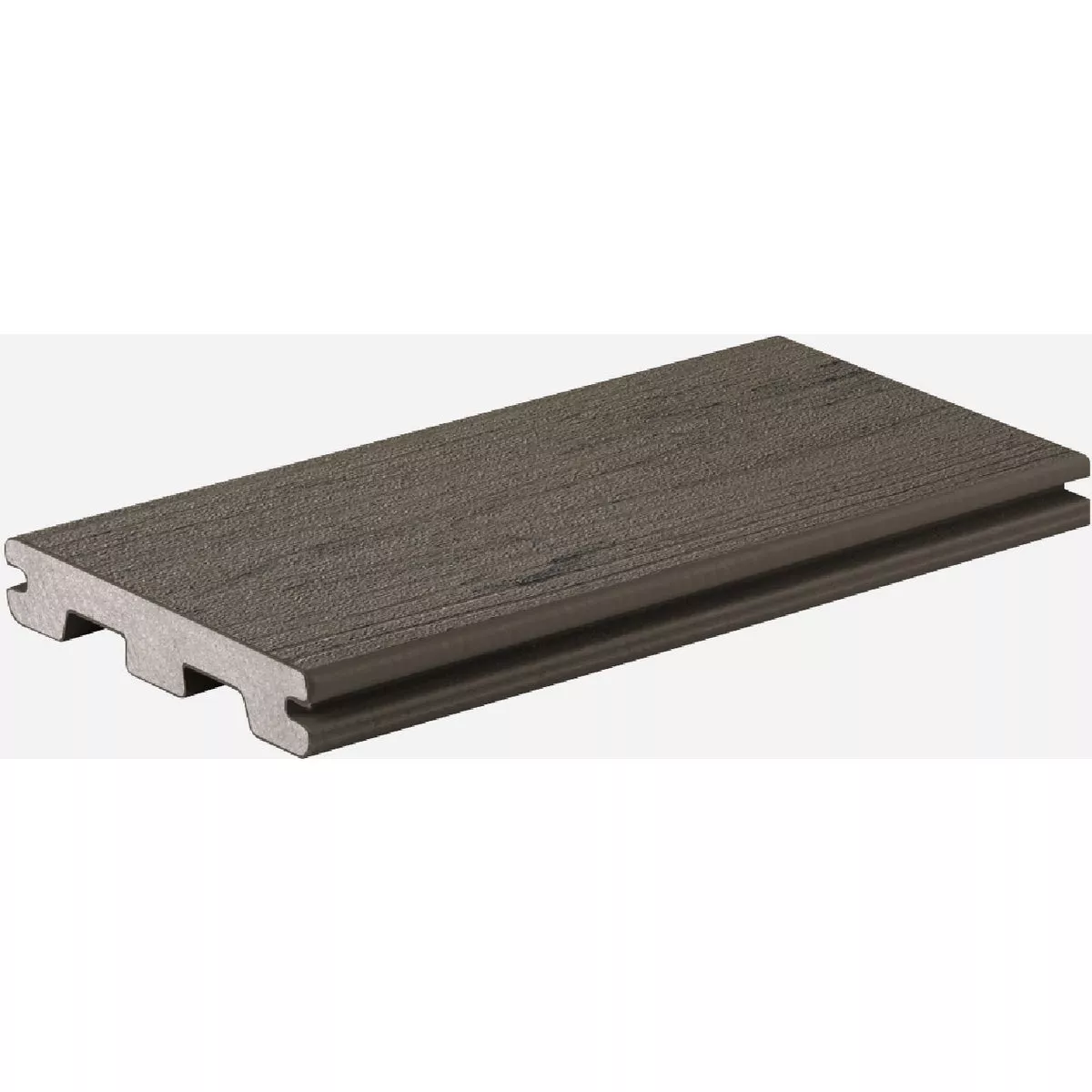 TimberTech PRO Terrain 1 In. x 6 In. x 20 Ft. Silver Maple Grooved Composite Deck Board