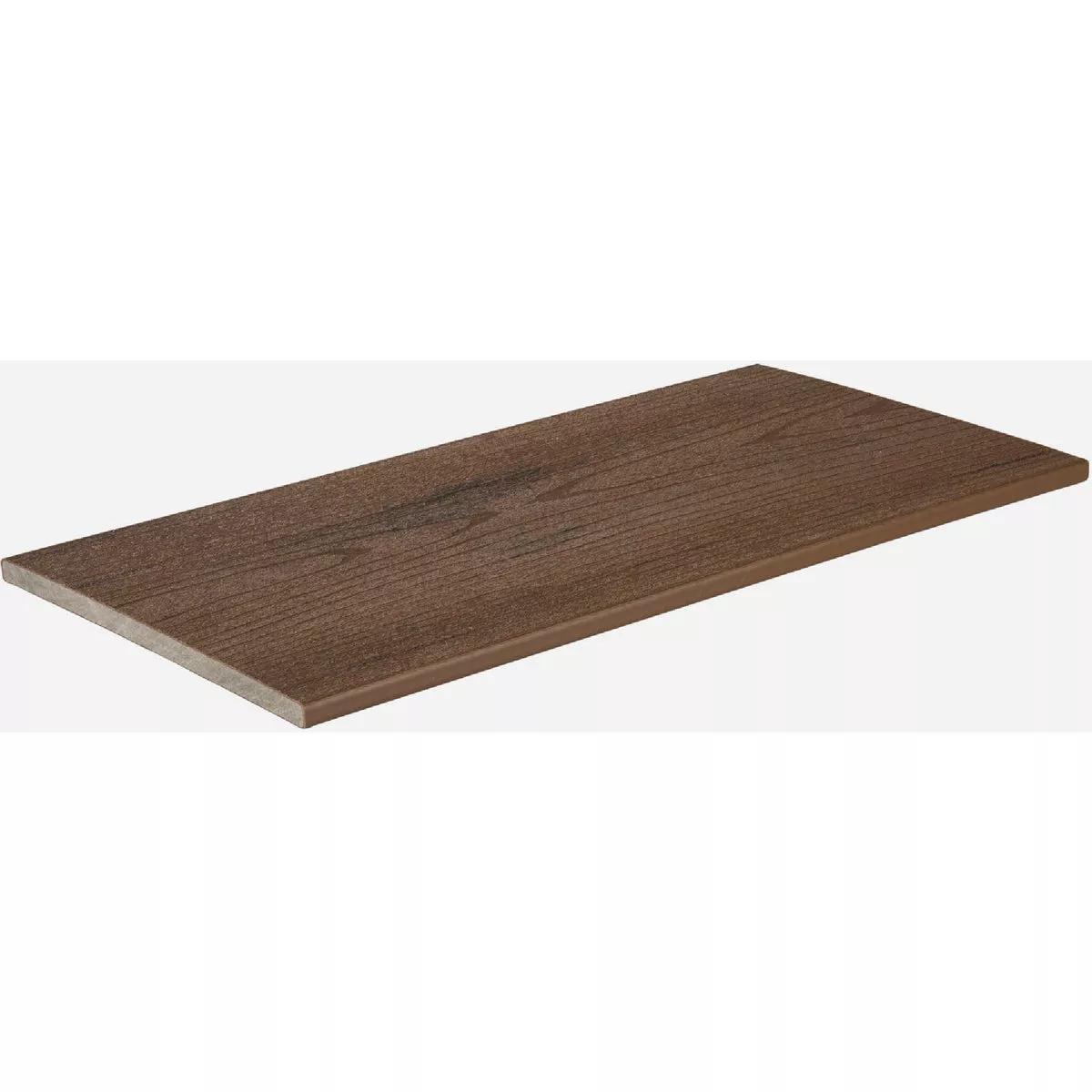 TimberTech PRO Terrain 1/2 In. x 12 In. x 12 Ft. Brown Oak Square Composite Fascia Board
