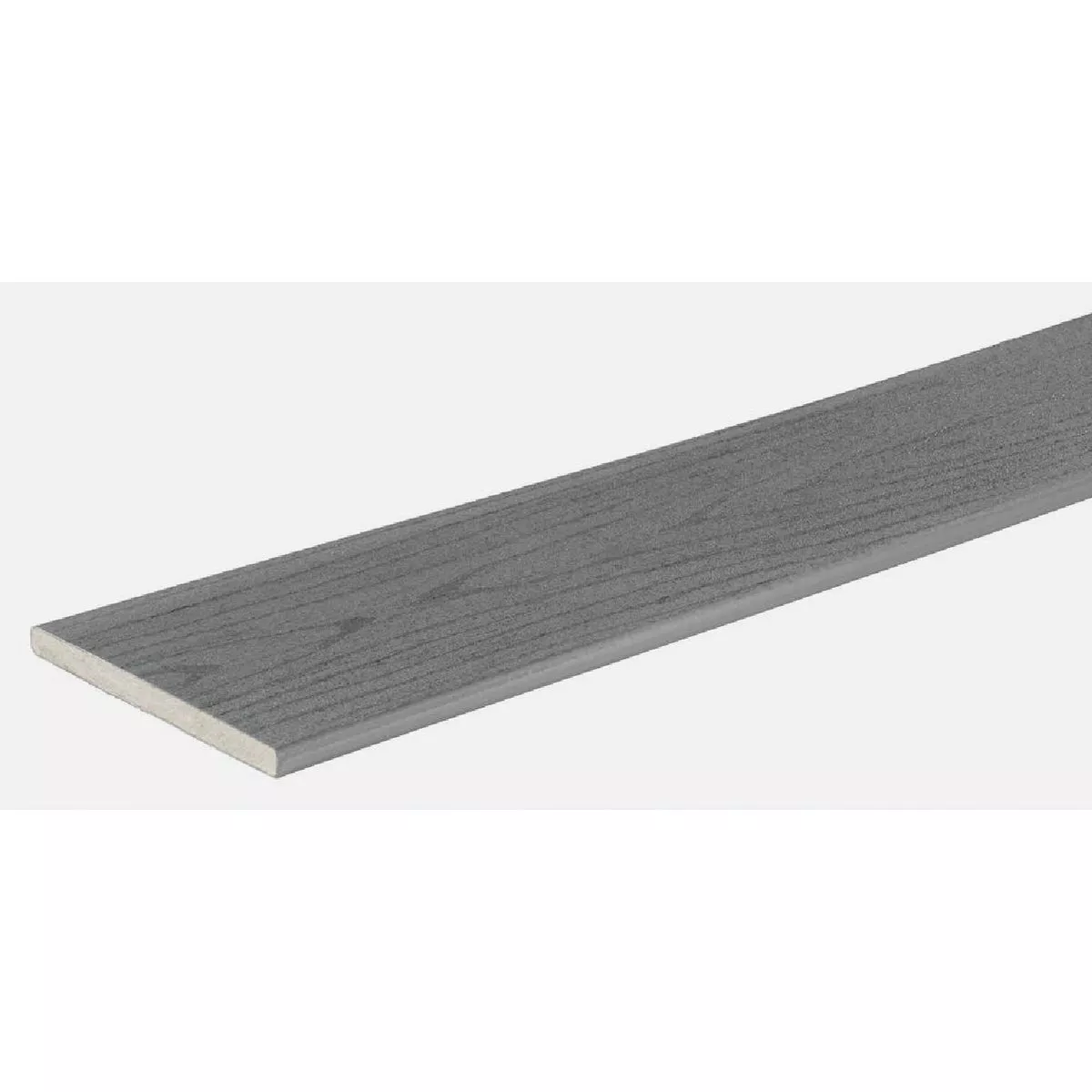 TimberTech PRO Terrain 1/2 In. x 12 In. x 12 Ft. Silver Square Composite Fascia Board