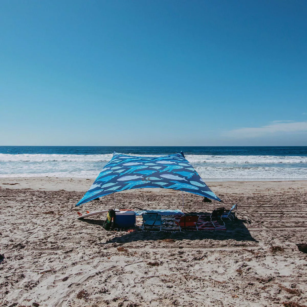 Neso Grande Sunshade Beach Tent, Save the Whales - photo 2