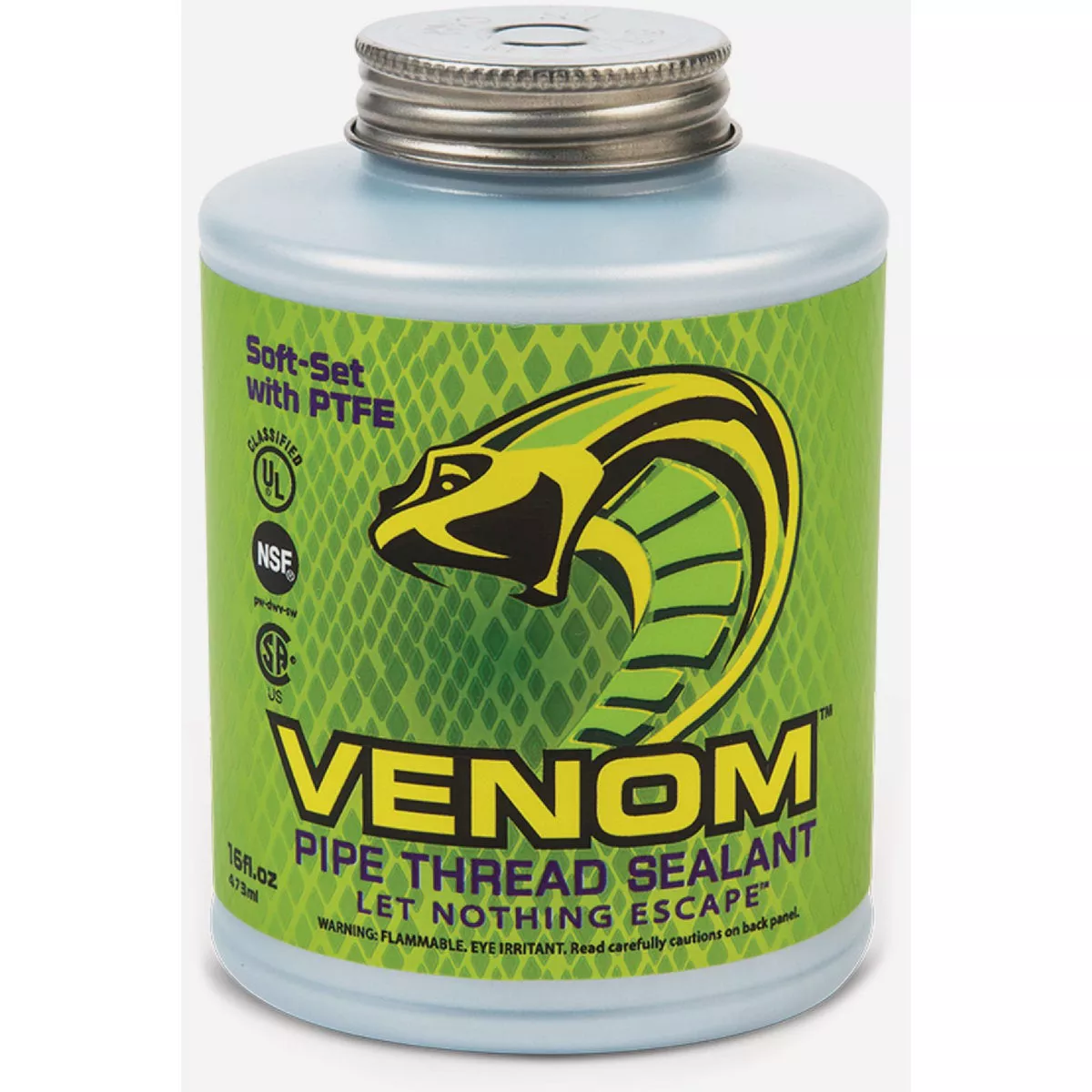 Venom 1 Pt. Soft-Set Thread Sealant with PTFE (12-Pack)