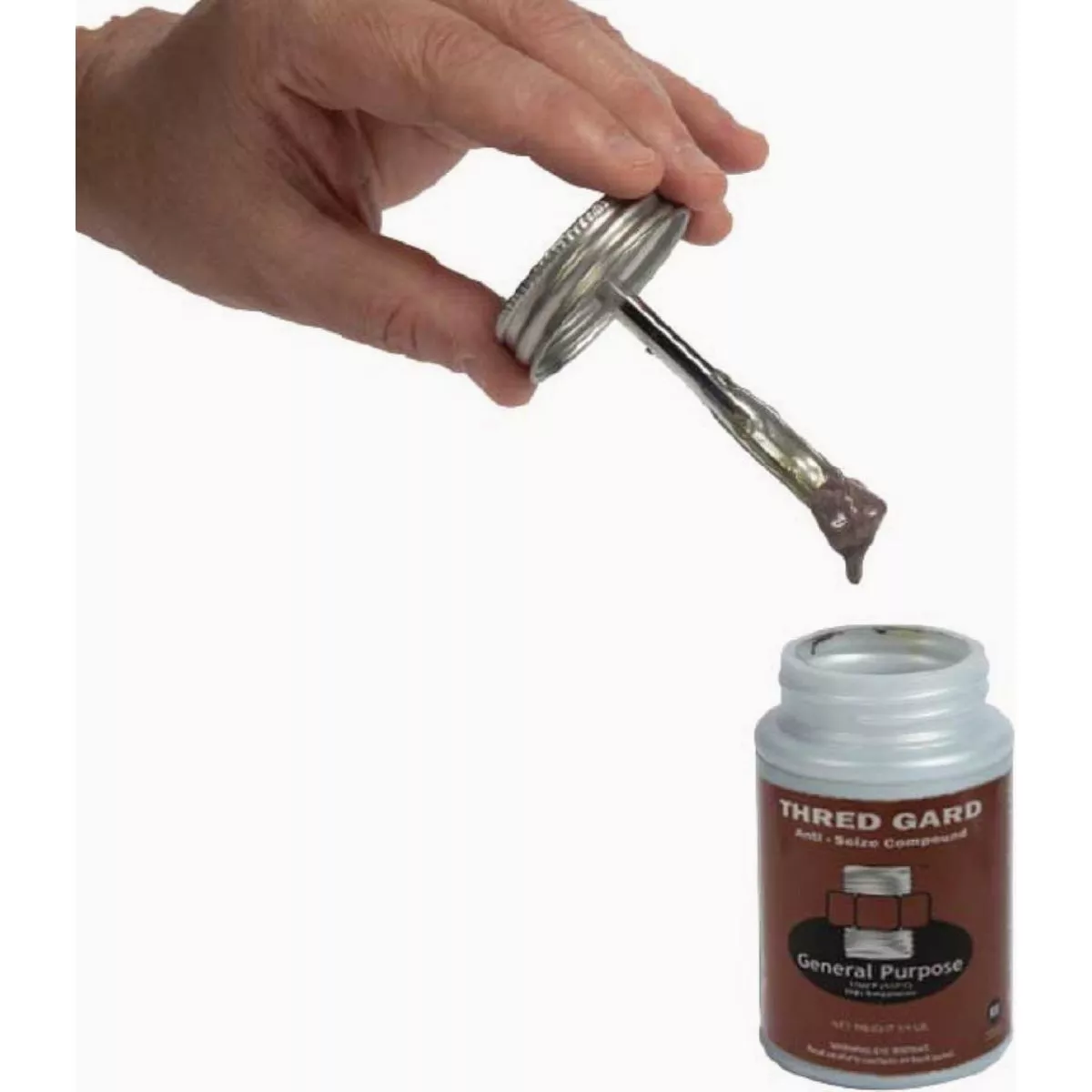 Thred Gard 1/4 Lb. Anti-Seize General Purpose Lubricant - Brush Top - photo 3
