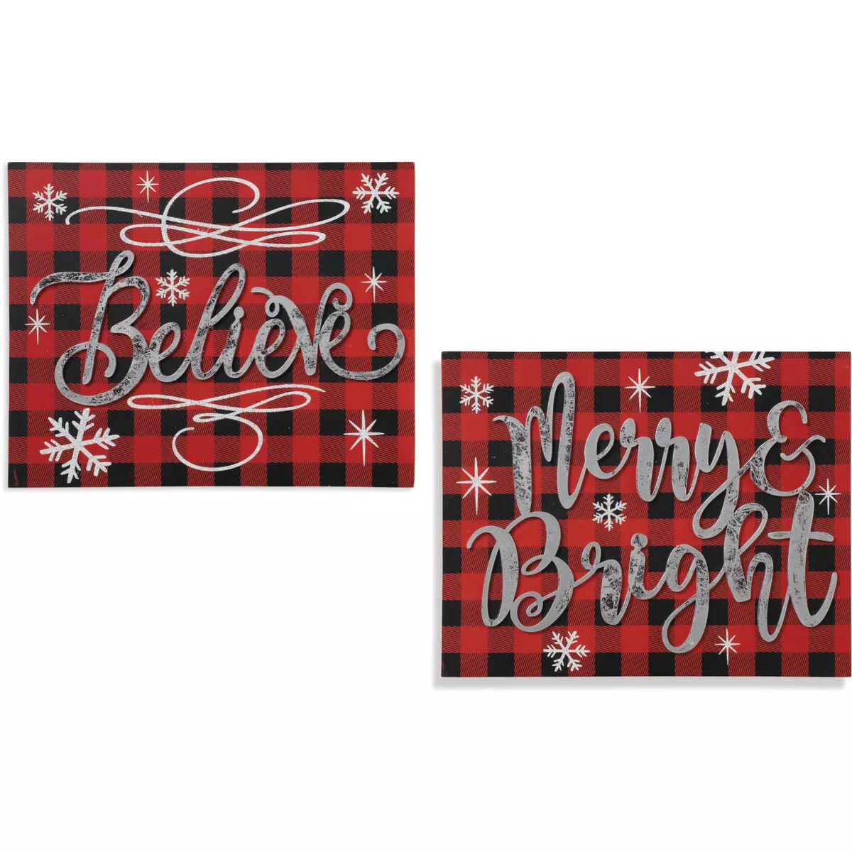 Gerson 11.8 In. L. Wood Holiday Sign
