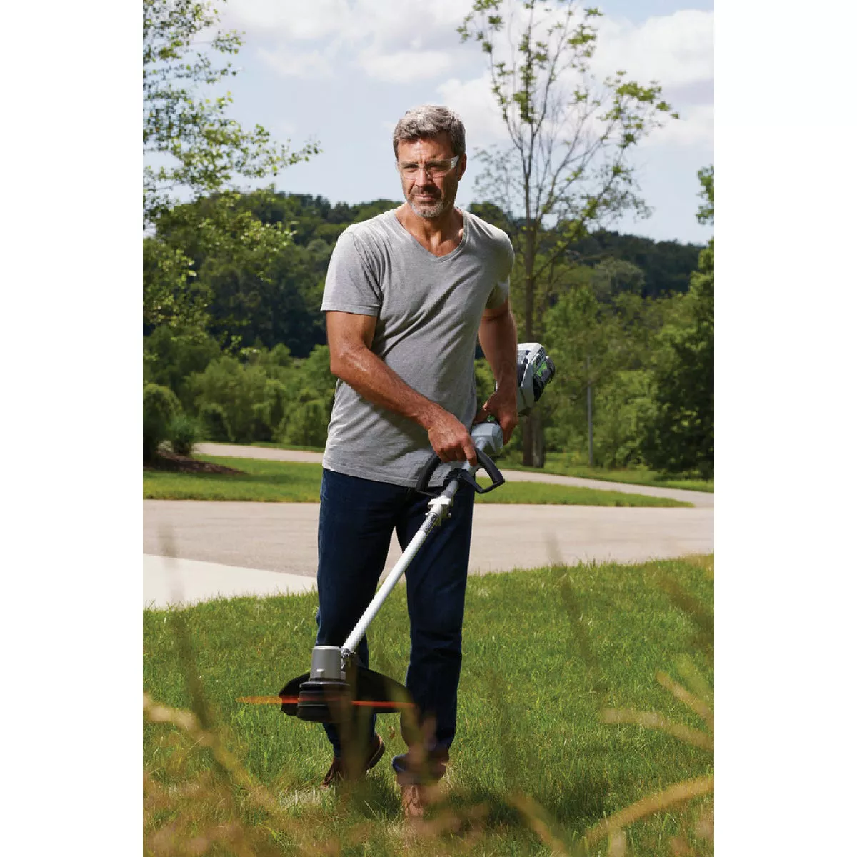 EGO POWER+ 15 In. Cordless String Trimmer Kit with 2.5 Ah Battery & Charger - photo 2