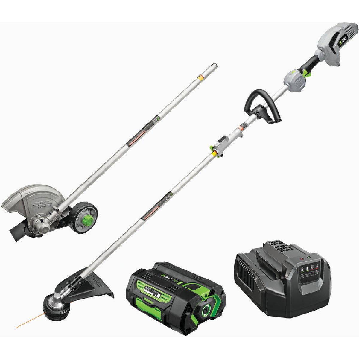 EGO POWER+ Multi-Head System Cordless String Trimmer & Edger Kit with 5 ...