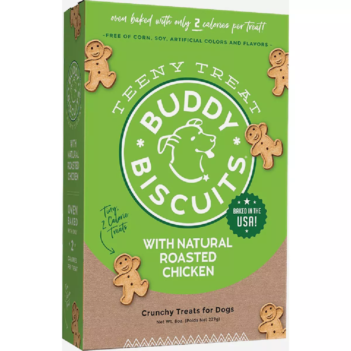 Buddy Biscuits 16 Oz. Crunchy Grain-Free Teeny Chicken Biscuits Dog Treat