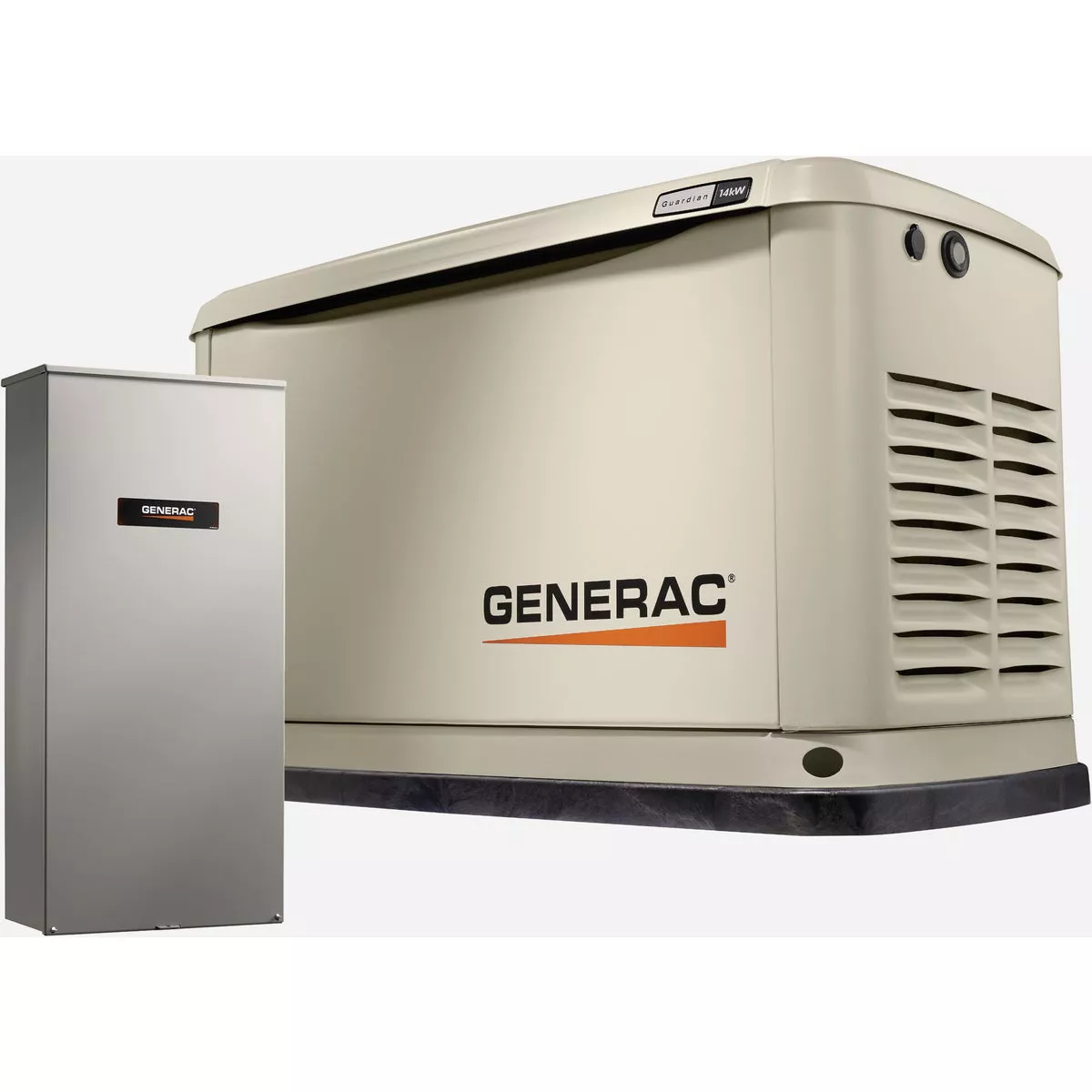 Generac Guardian WiFi 14,000W Natural Gas/14,000W LP Home Standby Generator with 200A Automatic Transfer Switch