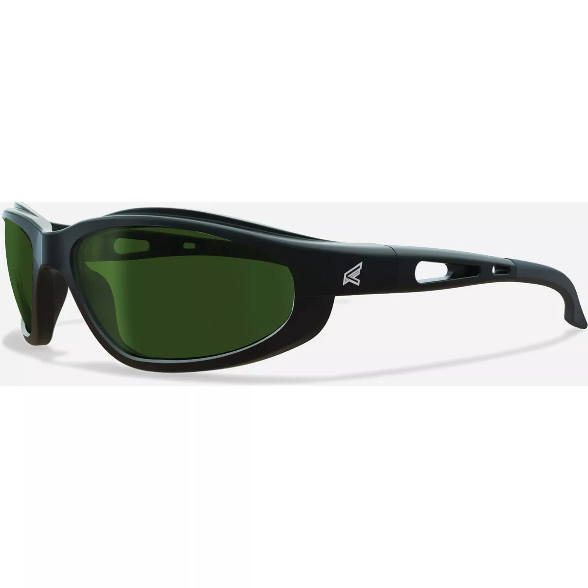 Edge Eyewear Dakura Black Frame Safety Glasses with IR3 Light Welding Lenses