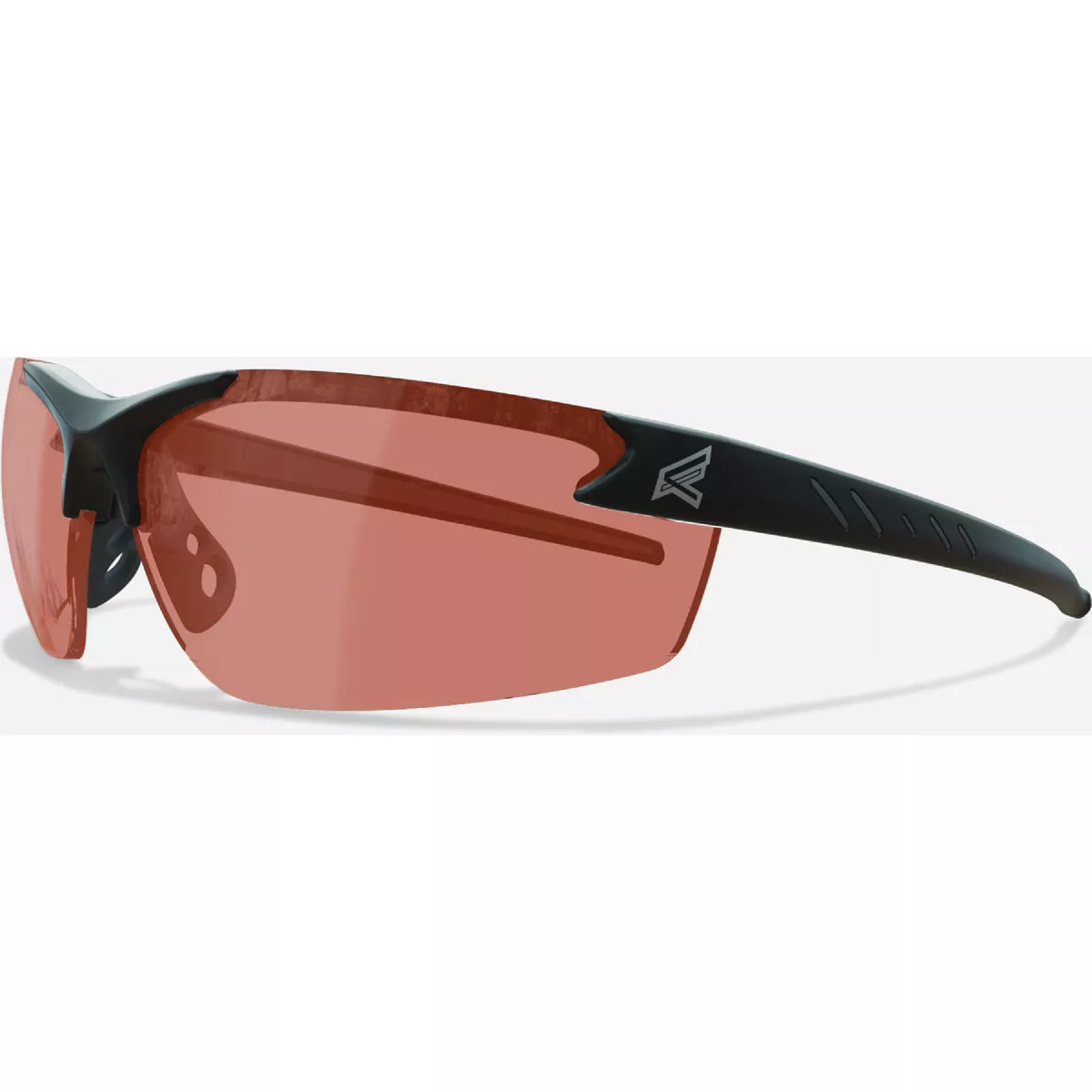 Edge Eyewear Zorge G2 Black Frame Safety Glasses with Amber Lenses