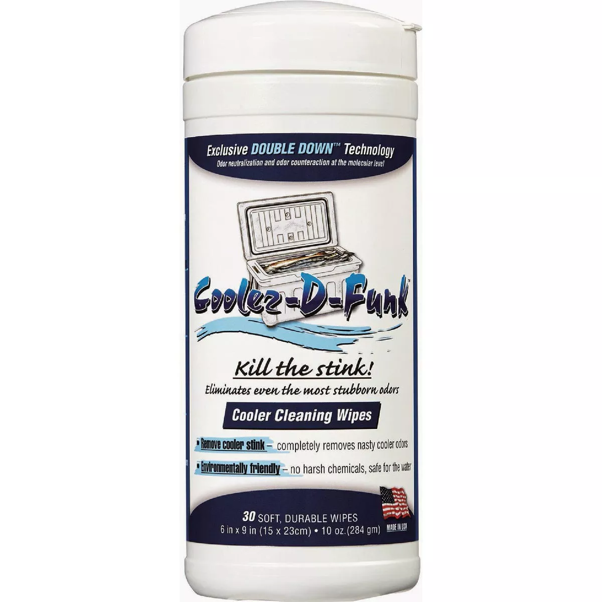 Cooler D-Funk Odor Elimination Wipes (30-Pack)