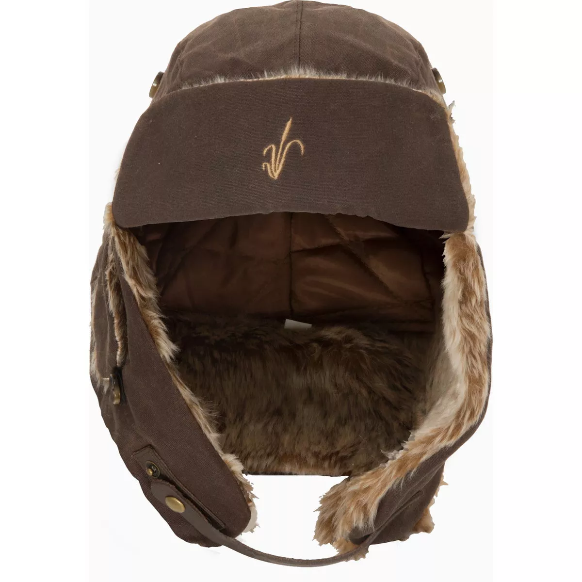 Avery Outdoors Marsh Brown Hertage Bomber Hat w/Ear Warmers-