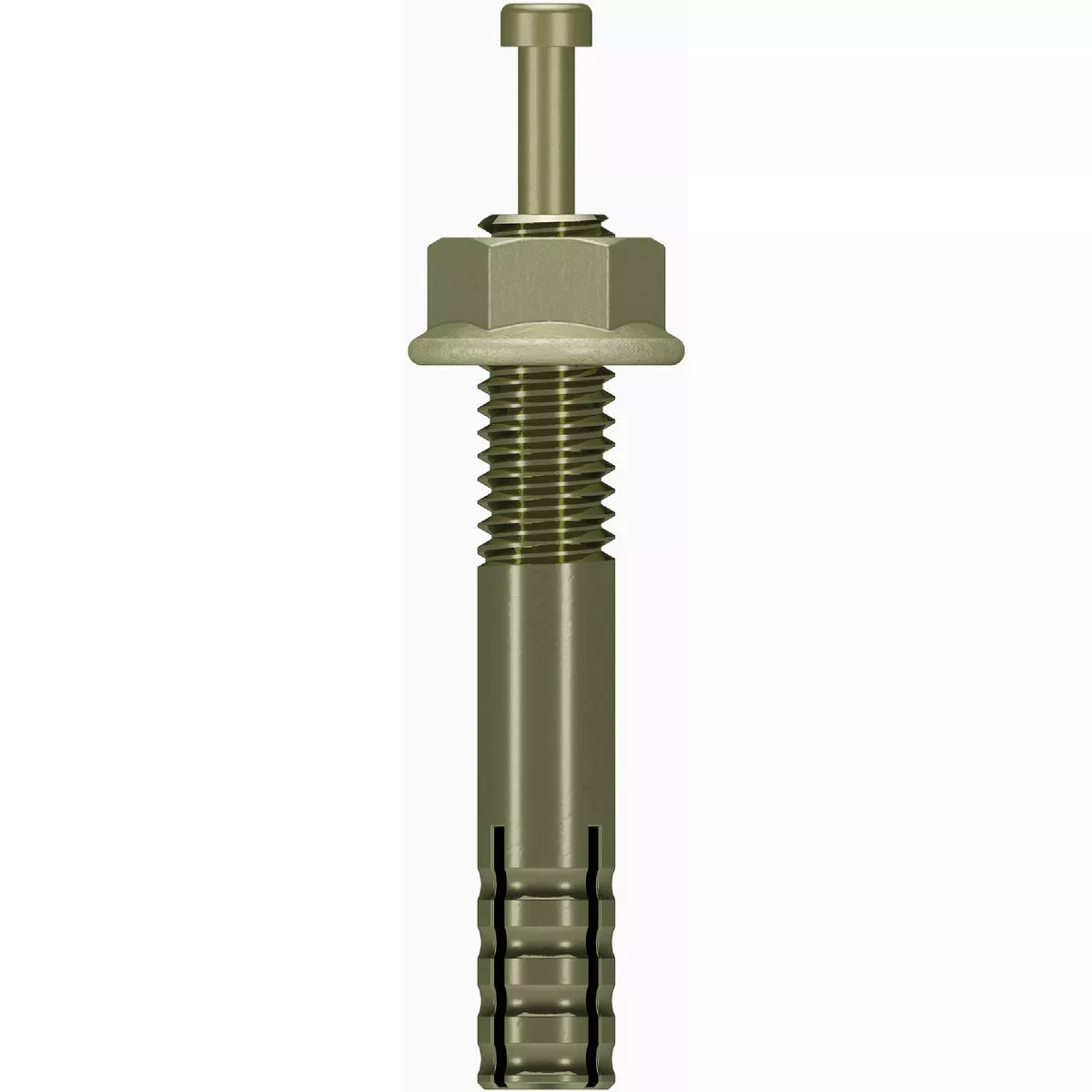 Simpson Strong-Tie 3/8 In. x 2-3/8 In. Easy-Set Pin-Drive Expansion Anchor (50 Ct.)-
