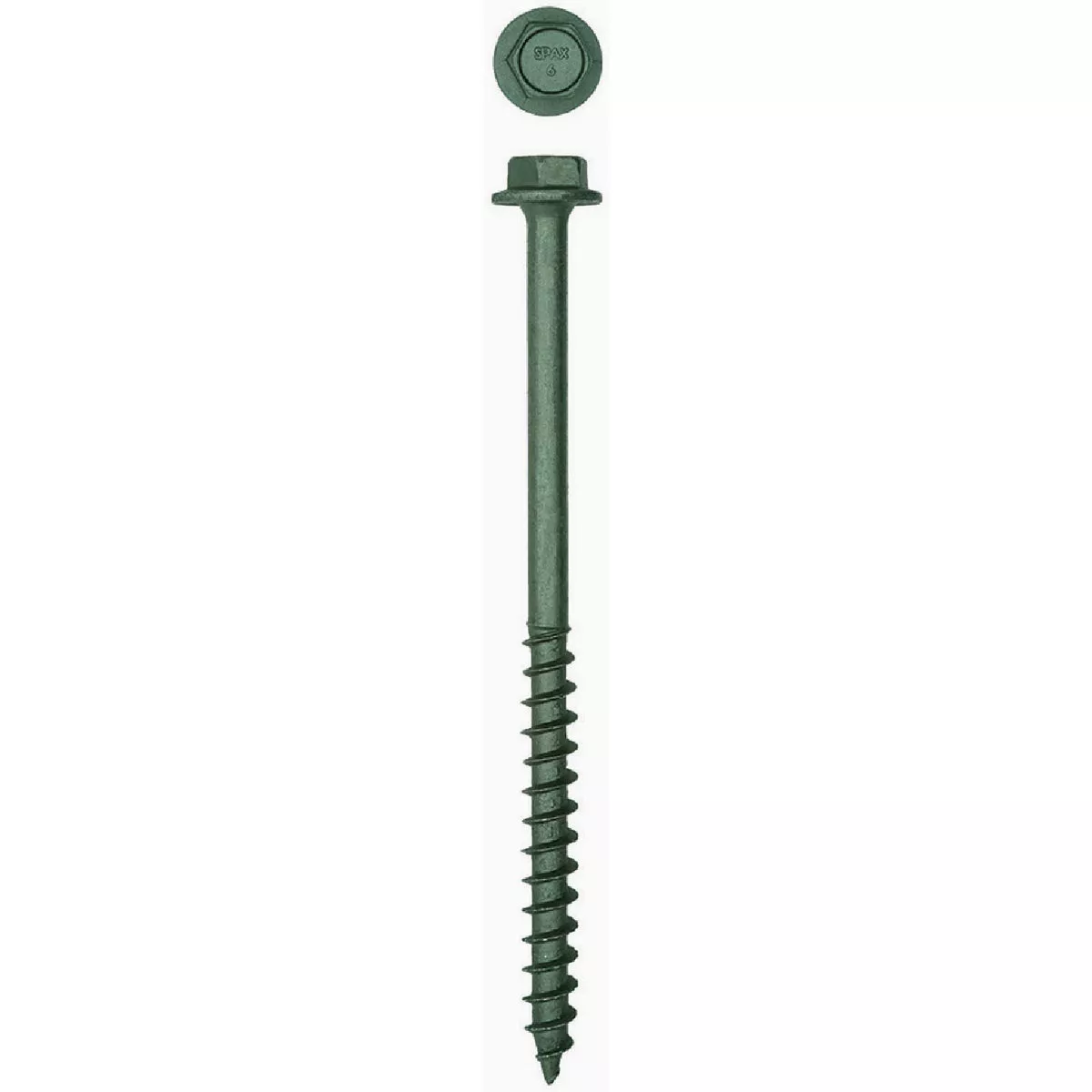 3/8 x 6" SPAX PowerLag HEX HCR (Exterior Rated) Lag Screw PAIL 150CT