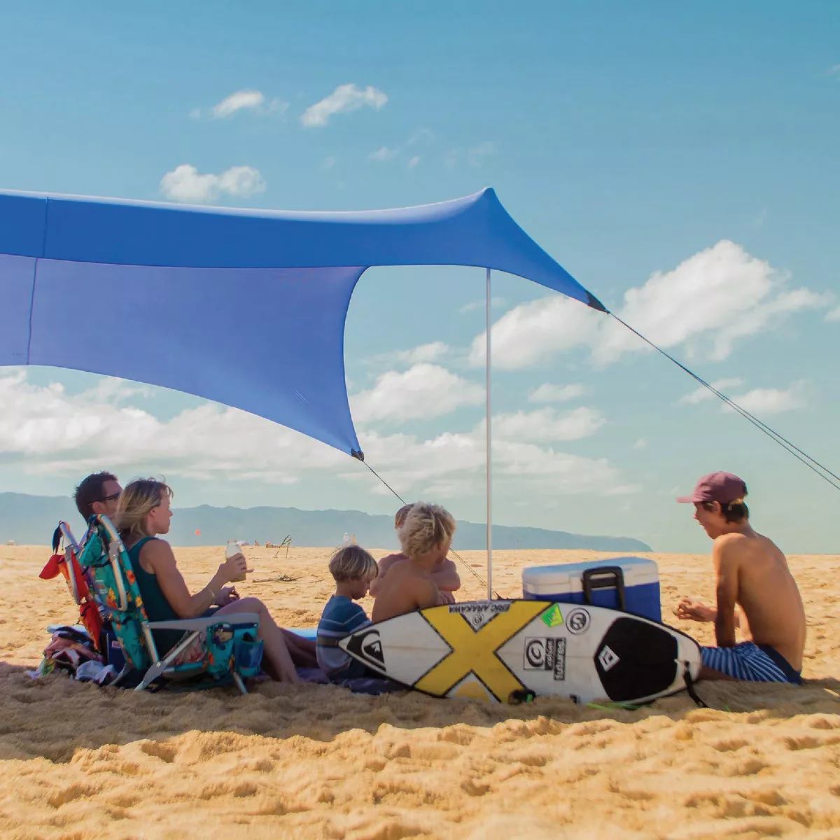 Neso Grande Sunshade Beach Tent, Periwinkle - photo 2