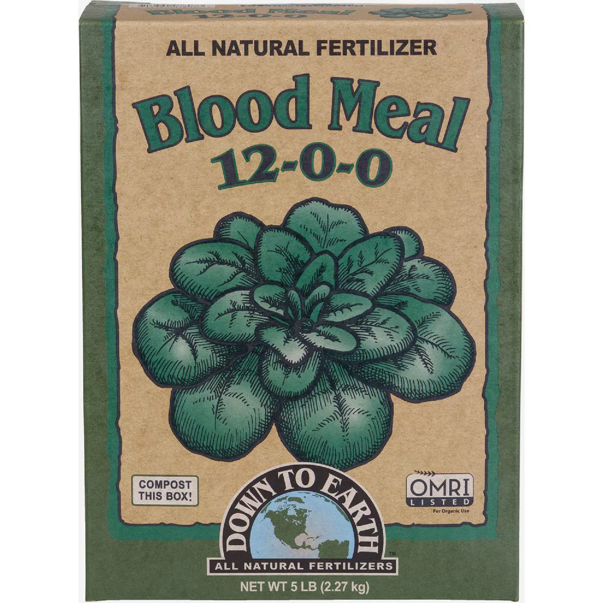 Down To Earth 5 Lb. Blood Meal