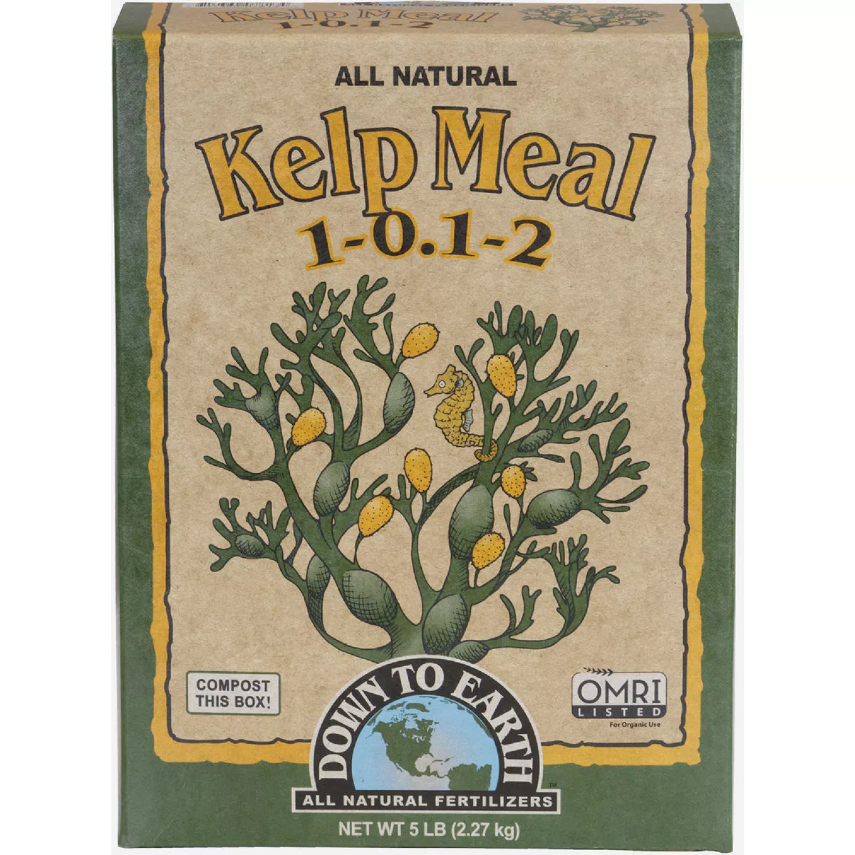 Down To Earth 5 Lb. 1-0.1-2 Kelp Meal