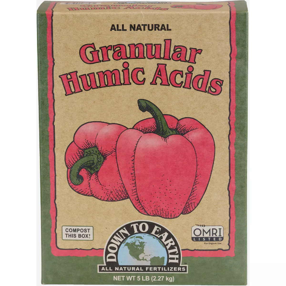 Down To Earth 5 Lb. Granular Humic Acids