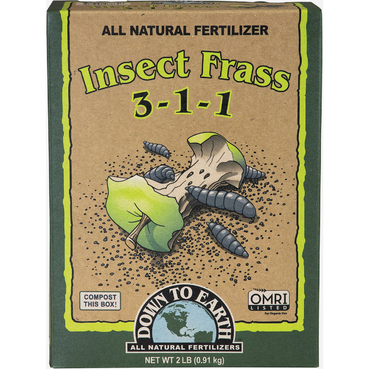 Down to Earth Insect Frass