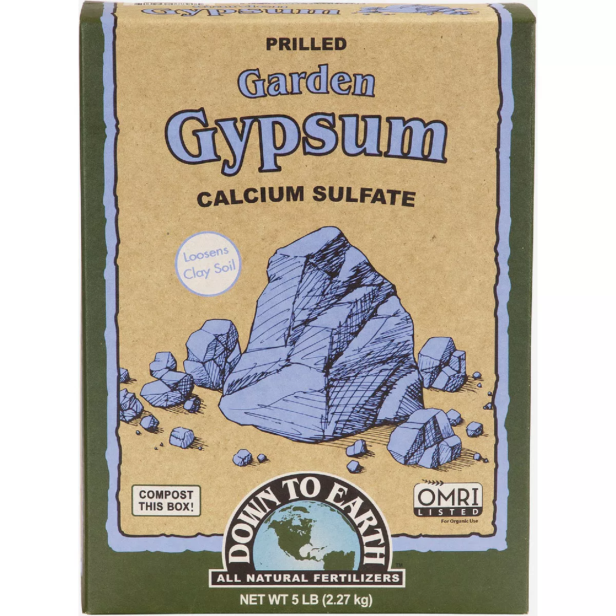 Down To Earth 5 Lb. Garden Gypsum