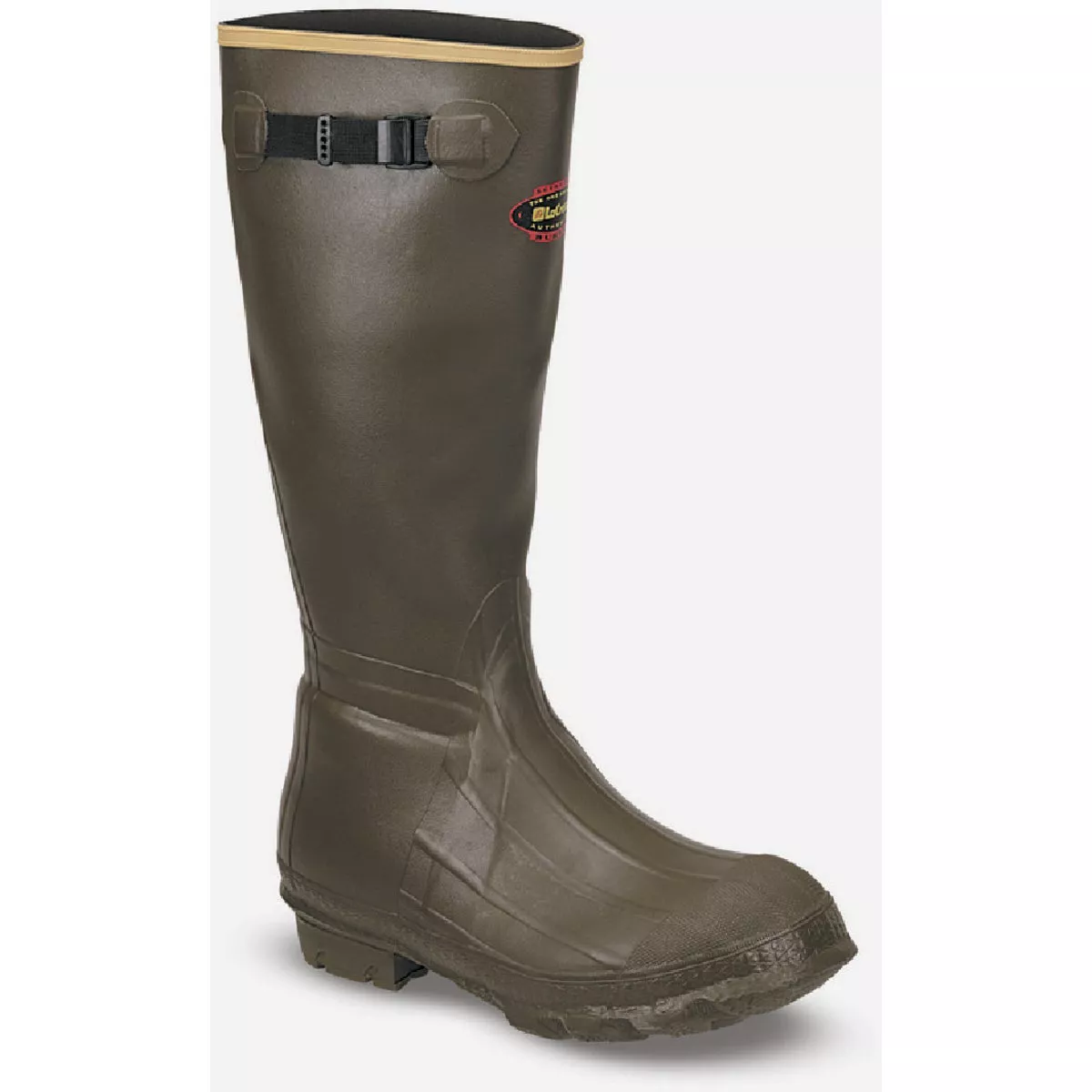 LaCrosse Burly Classic Men's 18 In. OD Green Foam Insulated Rubber Boots, Size 10