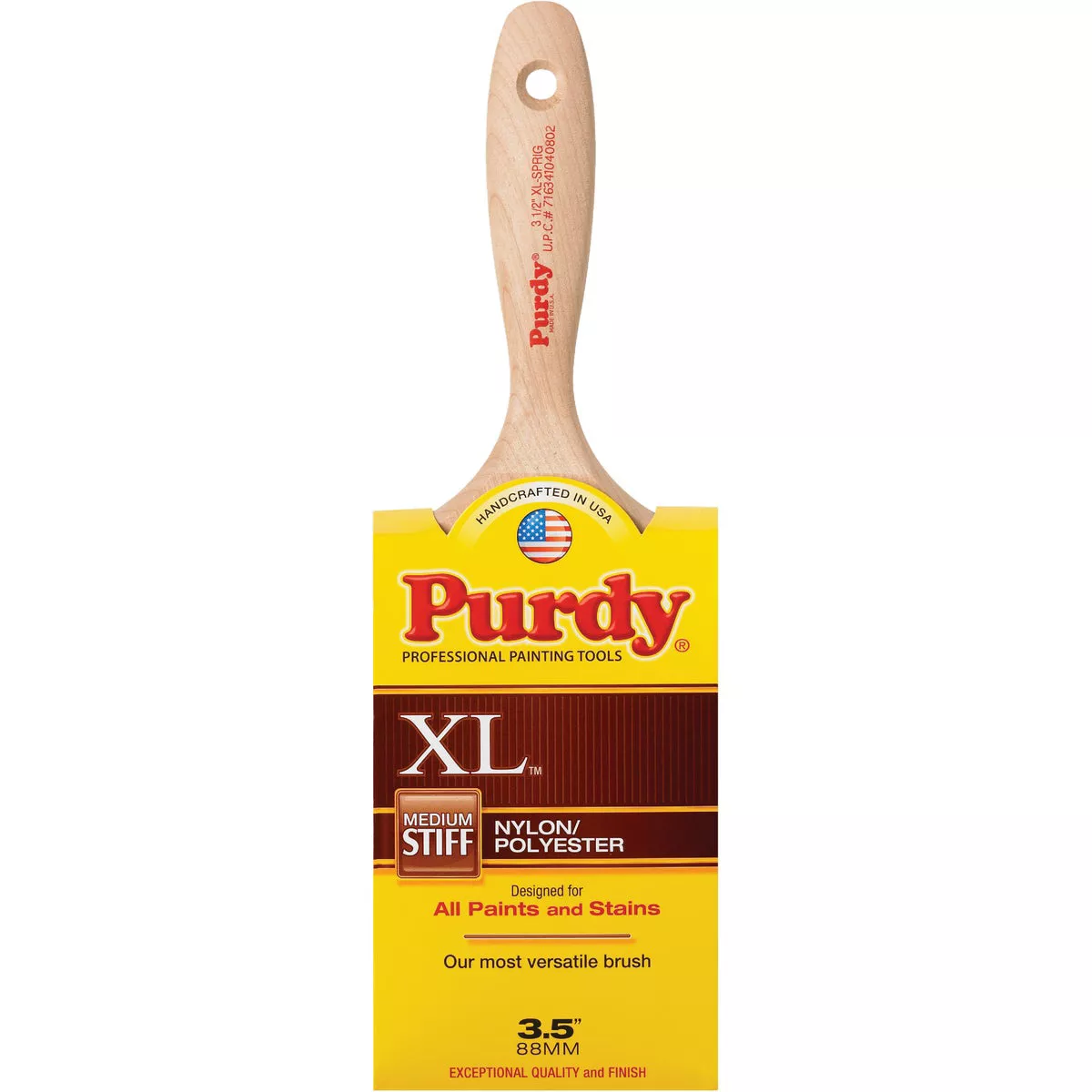 Purdy XL Sprig Paint Brush, 3-1/2 in.