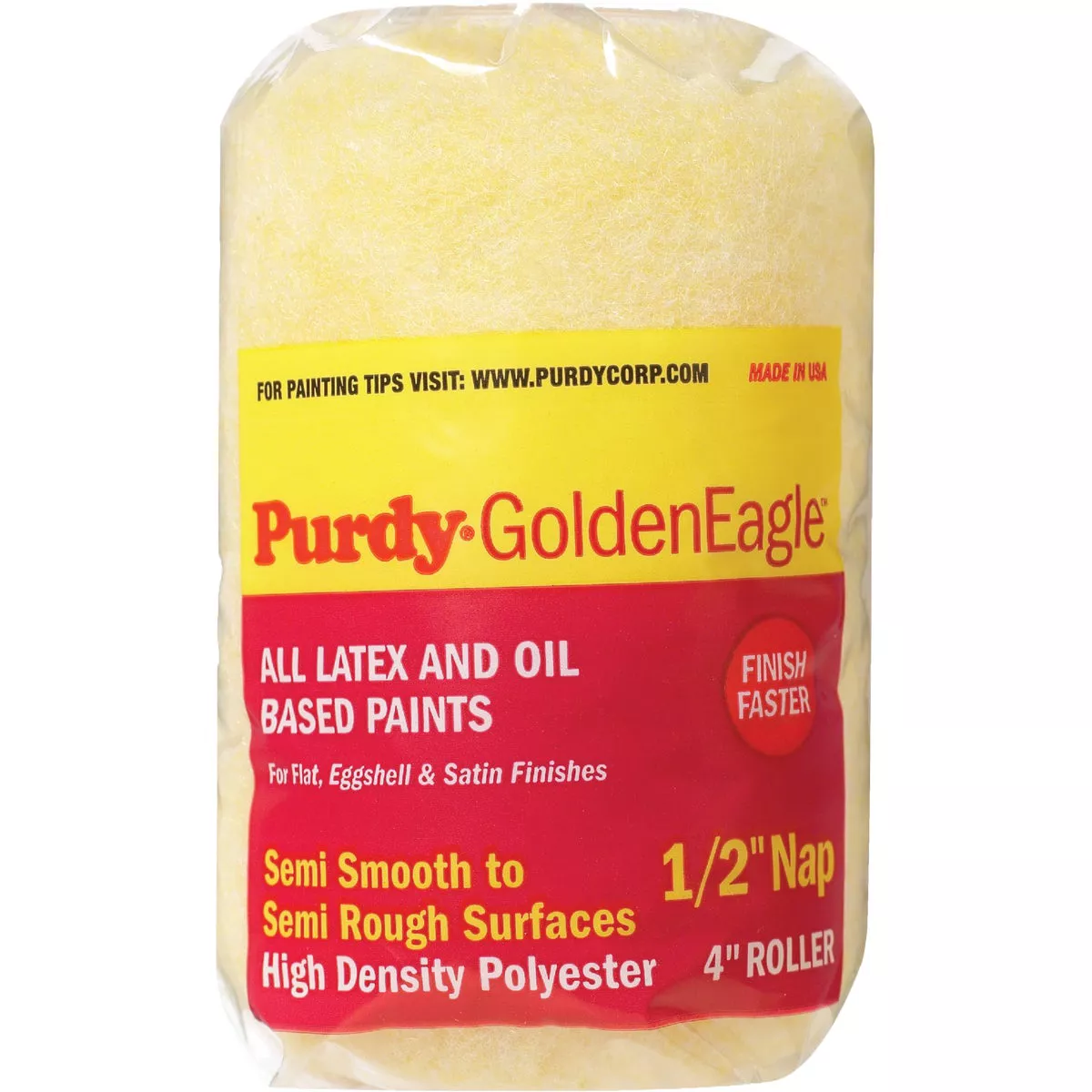 Purdy Golden Eagle Roller Cover, 4 x 1/2 in.-