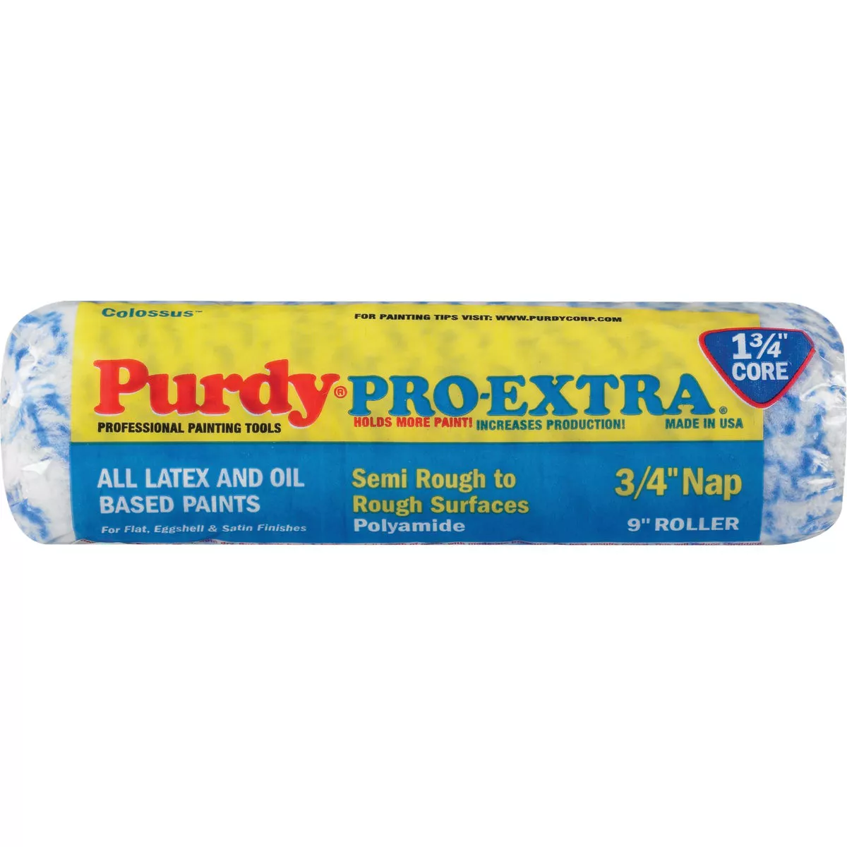 Purdy Colossus Pro-Extra Roller Cover, 9 x 3/4 inch