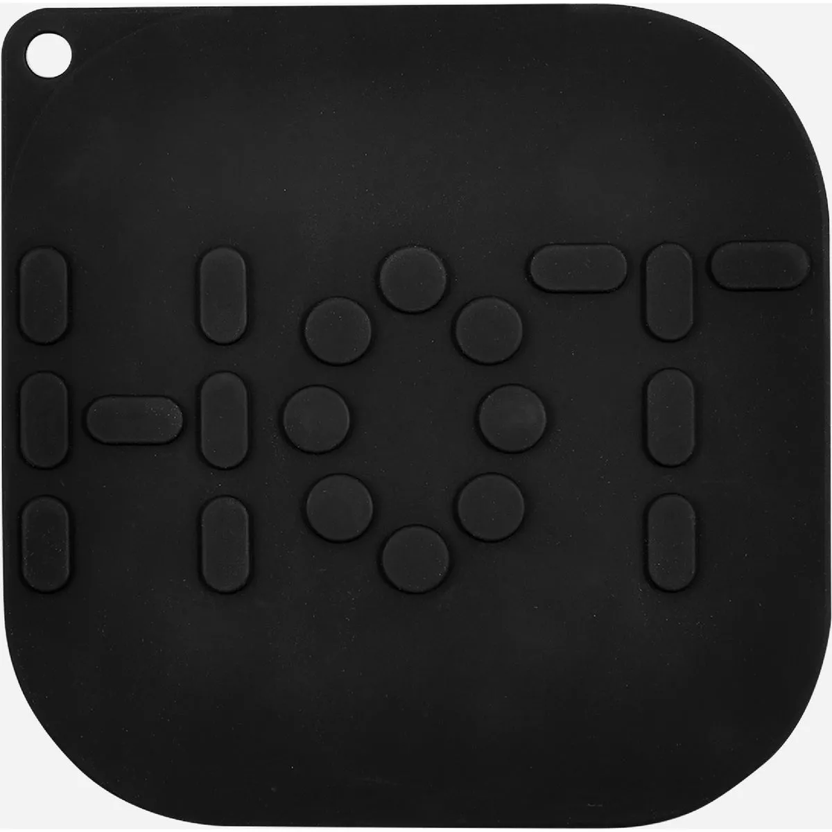 Mudpie 6.5 In. x 6.5 In. Black Magnetic Trivet