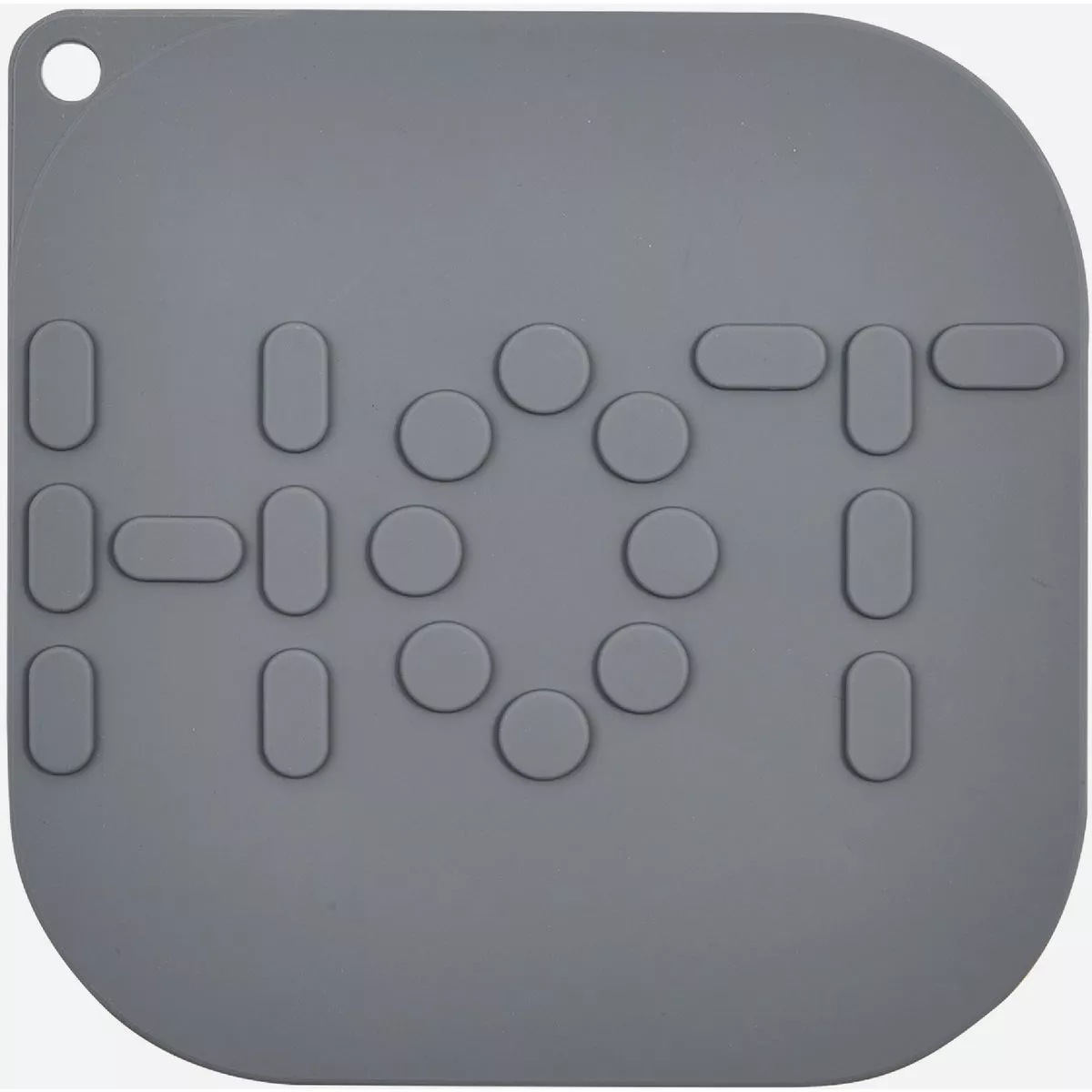 Mudpie 6.5 In. x 6.5 In. Gray Magnetic Trivet