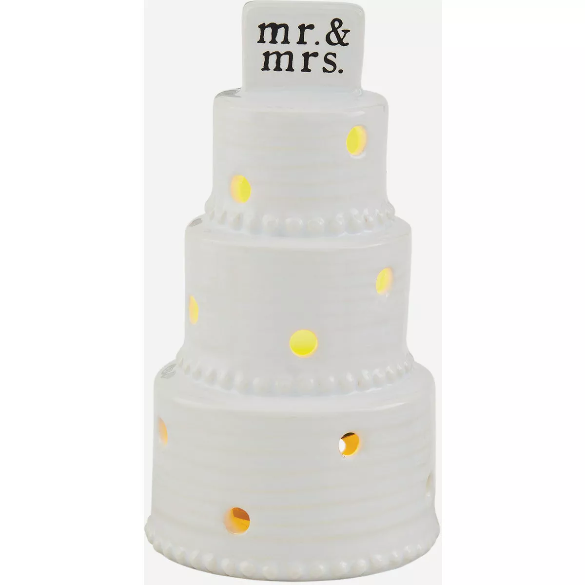 Mudpie Wedding Cake Light-Up & Sound Sitter