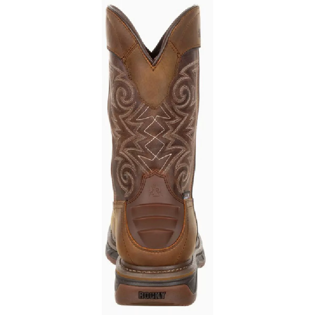 Rocky Iron Skull Men's Size 10 Medium 12 In. Composite Toe Waterproof Cowboy Boots - photo 3