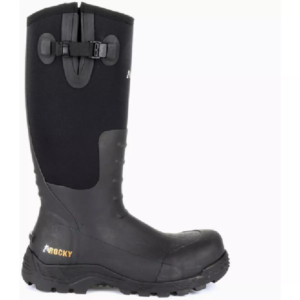 Rocky Sport Pro Men's Size 11 Medium Steel Toe Rubber Work Boot