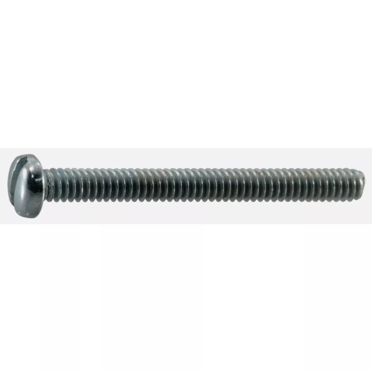 Midwest Fastener #3-48 x 1 In. Zinc Plated Steel Coarse Thread Slotted Pan Head Machine Screws