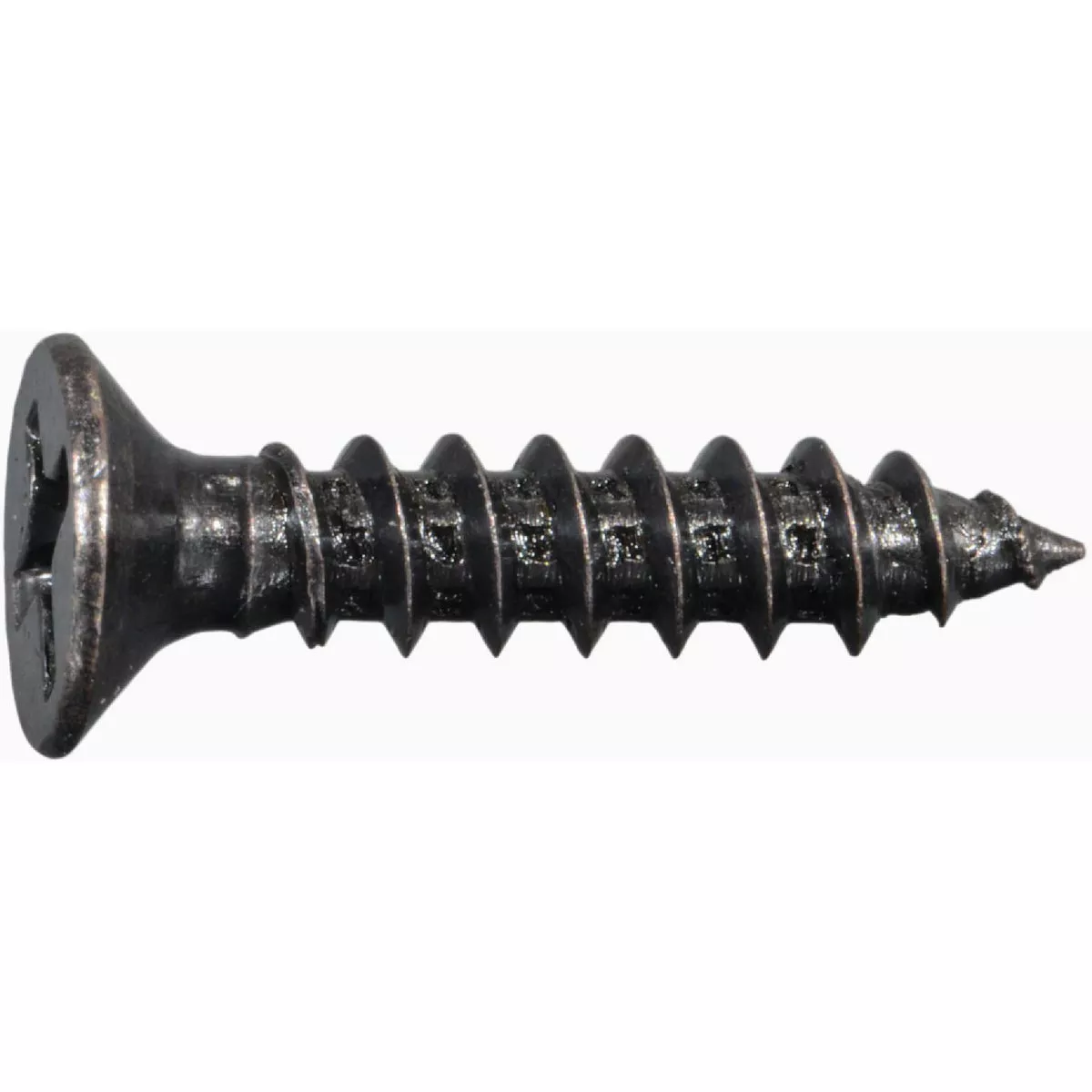 Midwest Fastener #7 x 3/4 In. Oiled Bronze Phillips Flat Head Hinge Screws (35 Ct.)-