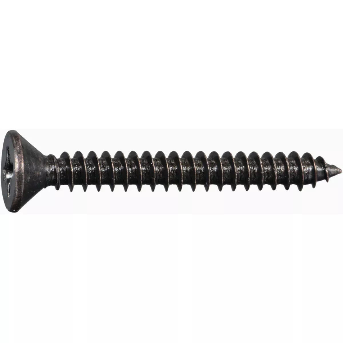 Midwest Fastener #9 x 1-1/2 In. Oiled Bronze Phillips Flat Head Hinge Screws