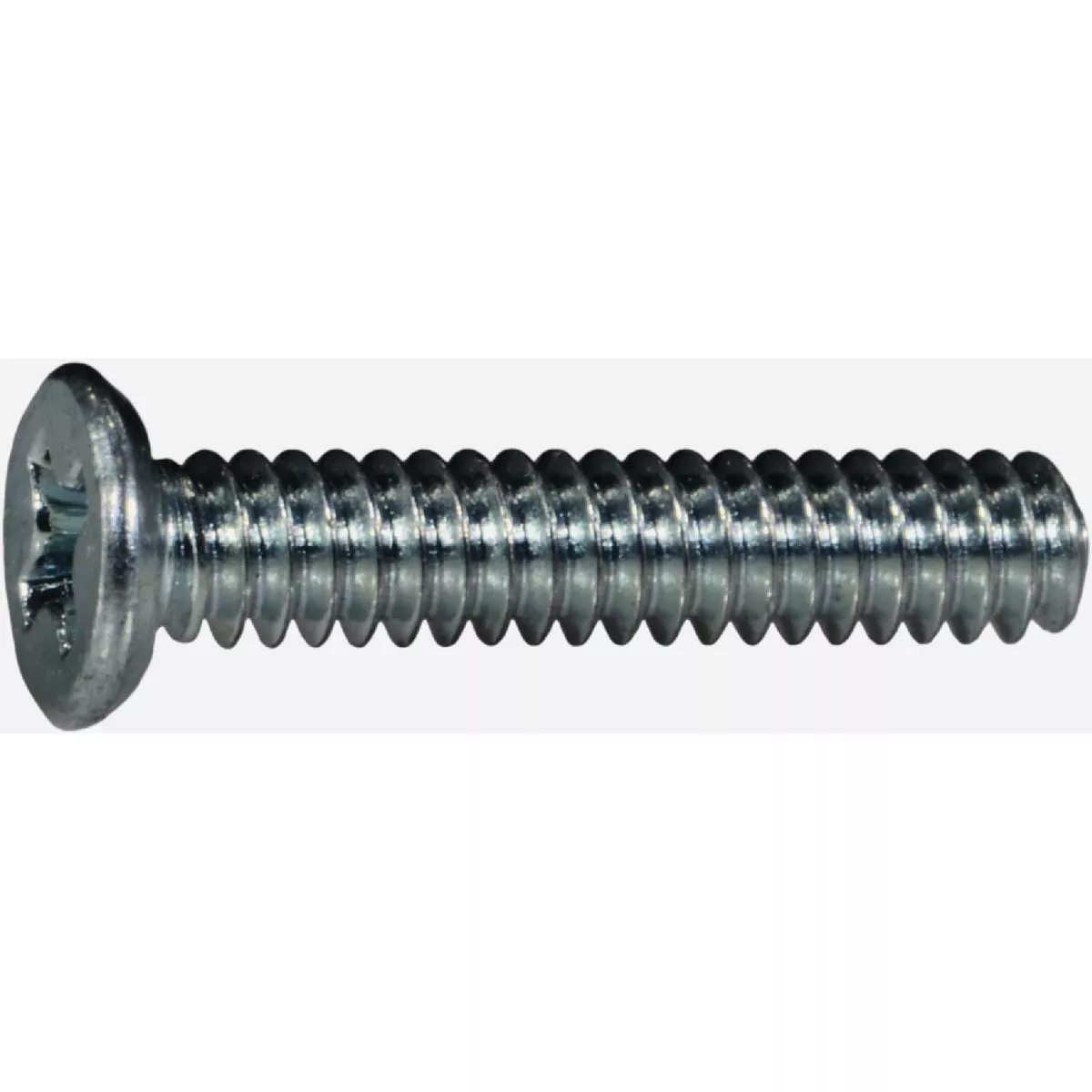 Midwest Fastener #6-32 x 3/4 In. Zinc Plated Steel Coarse Thread Phillips Flat Undercut Head Machine Screws (25 Ct.)