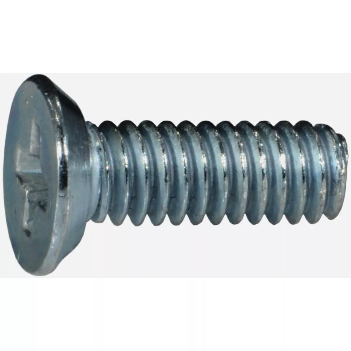 Midwest Fastener #8-32 x 1/2 In. Zinc Plated Steel Coarse Thread Phillips Flat Undercut Head Machine Screws (25 Ct.)