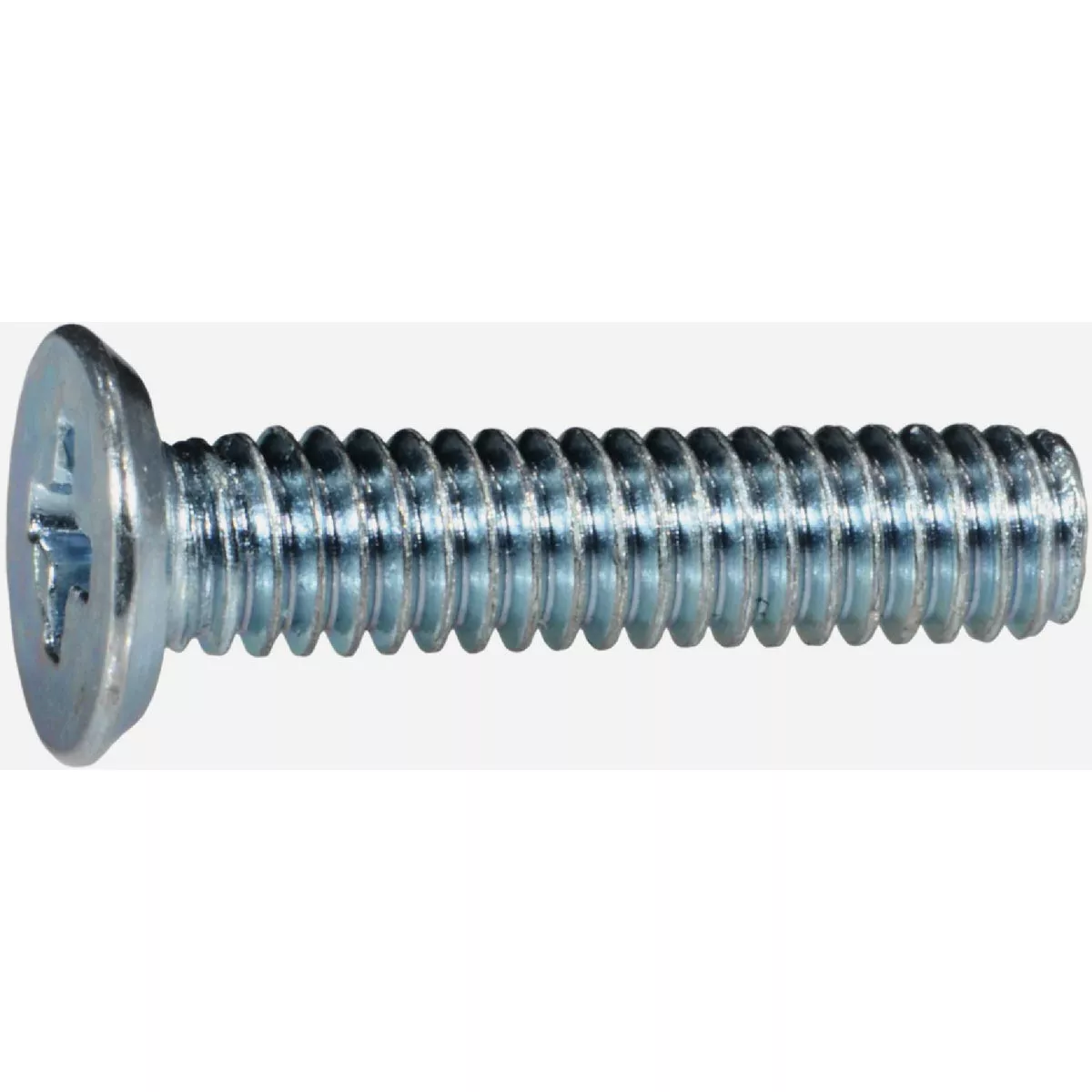 Midwest Fastener #8-32 x 3/4 In. Zinc Plated Steel Coarse Thread Phillips Flat Undercut Head Machine Screws