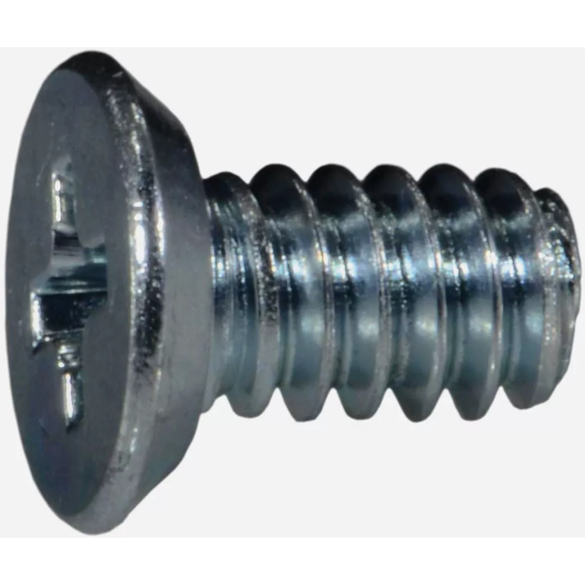 Midwest Fastener #10-24 x 3/8 In. Zinc Plated Steel Coarse Thread Phillips Flat Undercut Head Machine Screws (25 Ct.)-