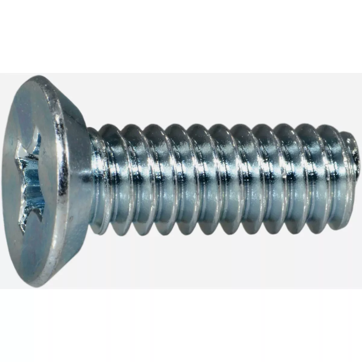 Midwest Fastener 1/4 In.-20 x 3/4 In. Zinc Plated Steel Coarse Thread Phillips Flat Undercut Head Machine Screws (12 Ct.)-