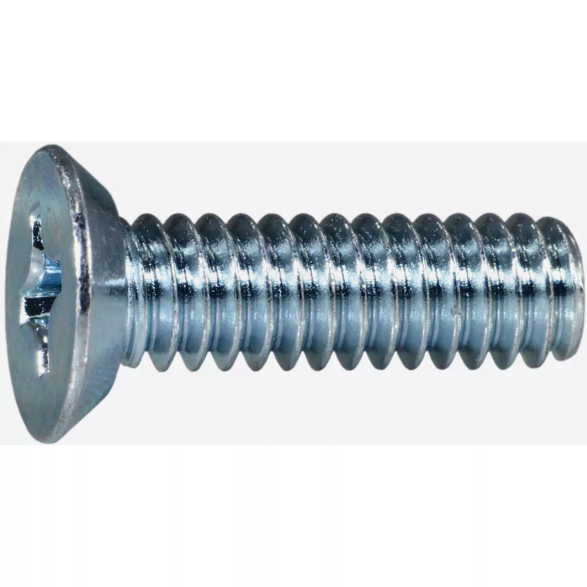 Midwest Fastener 1/4 In.-20 x 7/8 In. Zinc Plated Steel Coarse Thread Phillips Flat Undercut Head Machine Screws (12 Ct.)