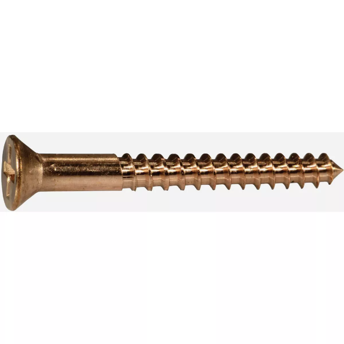 Midwest Fastener #6 x 1-1/4 In. Silicon Bronze Phillips Flat Head Wood Screws (6 Ct.) - photo 2